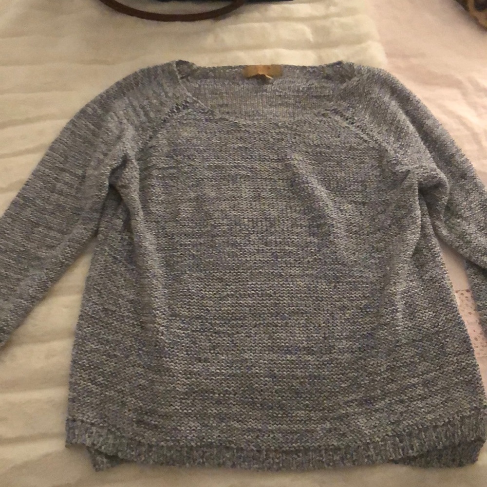 Zara blue knit sweater